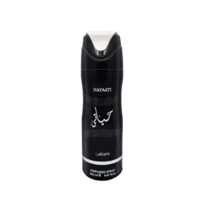 Hayaati (Black) 200ml Deodorant Body Spray Lattafa